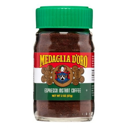 Medaglia Doro Coffee Instant Espresso 2 Oz (Pack of 8)