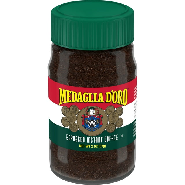 Medaglia d'Oro Instant Espresso Coffee, 2-Ounce