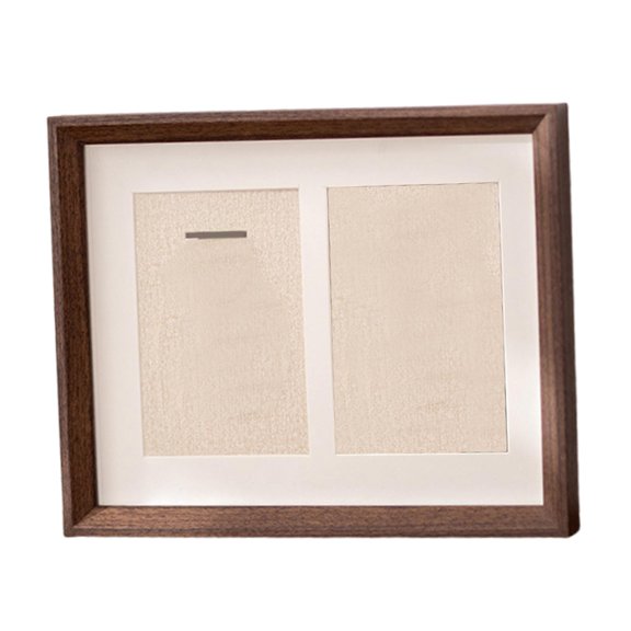 Medal Display Frame Wooden Storage Case with Scratch Resistant Panel for Runners Office Room Decor
