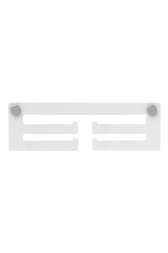 Medal Hanger Awards Holder Display Rack for Medals All Acrylic - White