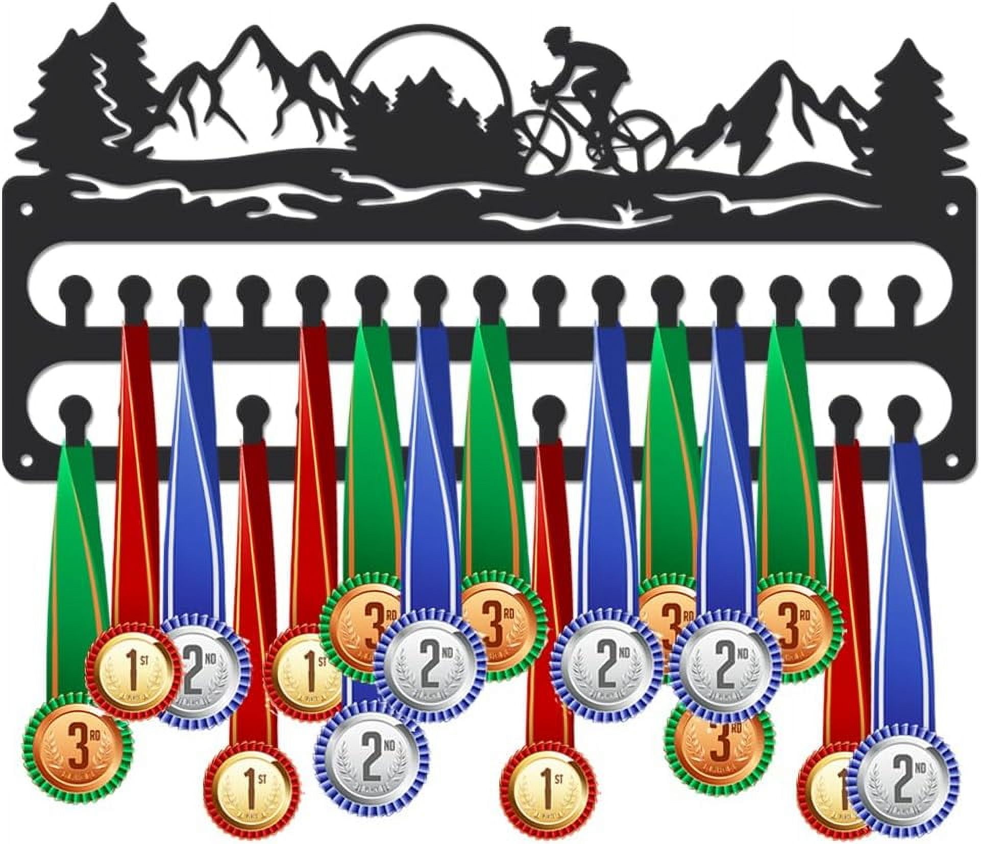 Medal Rack Racing Medal Hanger Display Sports Medal Holder Mountain Iron Medals Hanging ...