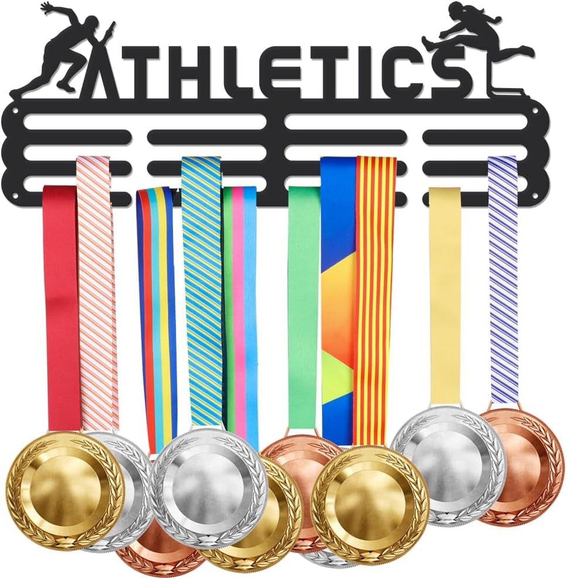 Medal Hanger Display Sports Race Medals Holder Rack Wall Mount Iron ...