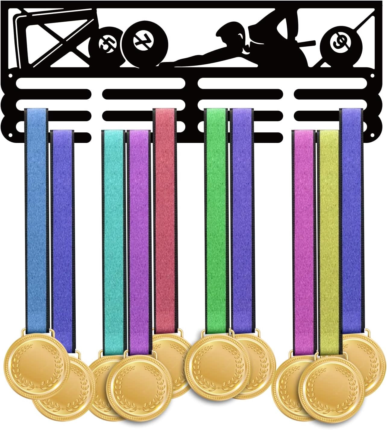 Medal Holder Display Billiard Medal Display Hanger Tiered Award Rack ...
