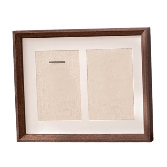 Medal Shadow Box Frame Wooden Display Case Scratch Resistant Clear Front for Runners Home Wall Decor