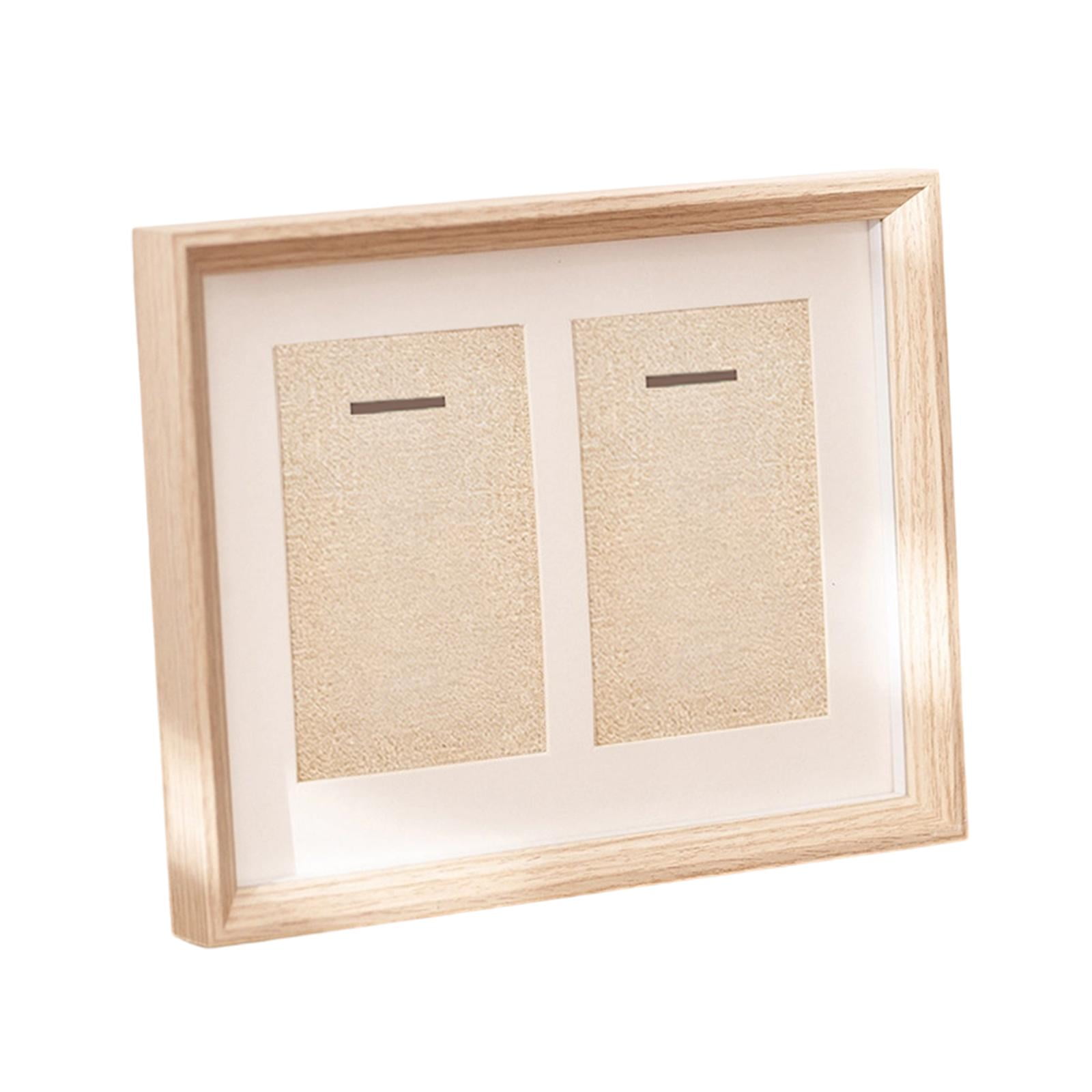 Medal Shadow Box Frame Wooden Medal Storage Display Case with Clear ...