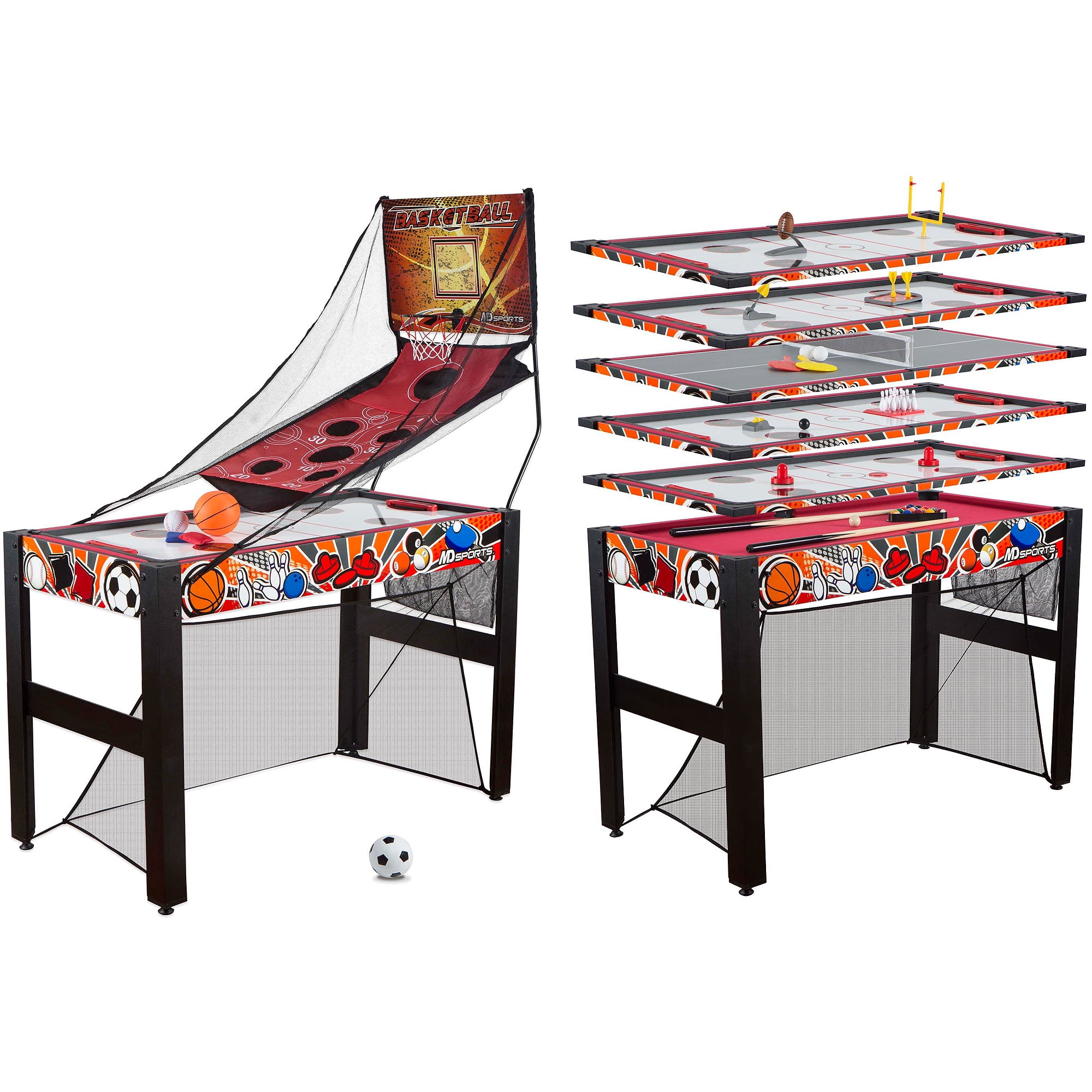 Medal Sports 48 10-in-1 Multi-Activity Game Table 