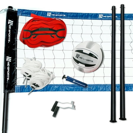 Medal Sports Regulation Size Professional Aluminum Alloy Poles Volleyball Set