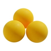 Roll & Score Arcade Ball, Yellow 3-Pk, 2.48 in PVC Classic 2.08 oz Ball Toss Replacement Set by Medal Sports