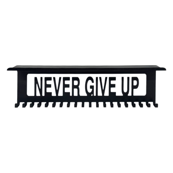 Medal and Trophy Display Rack, Wall Mounted Hanger for Sports Awards, Iron Display Shelf for Race and Competition Medals, Achievement Showcase for Home and Office, Proud Achievement Organizer