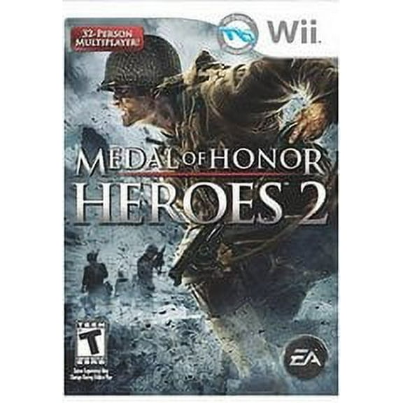 Restored Medal of Honor Heroes 2 - Nintendo Wii (Refurbished)