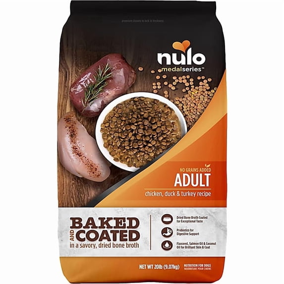 MedalSeries Baked & Coated Chicken, Duck & Turkey Adult Dry Dog Food 20 lbs.