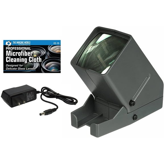 Medalight Zuma SV3 Slide Viewer Bundle with Power Adapter and Cleaning Cloth