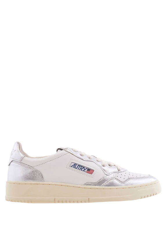 Medalist Low Two-Tone Sneakers In White White (Women's)