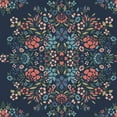 thumbnail image 1 of Medallion Floral Peel & Stick Wallpaper, 1 of 22
