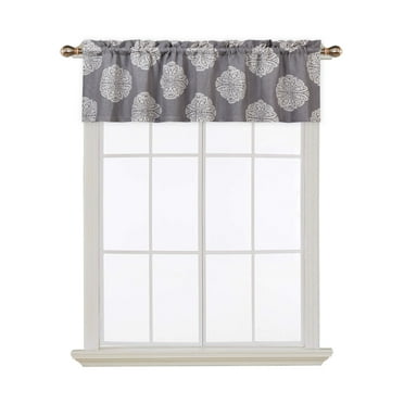 Efavormart Pack of 2 52"x84" Taupe Faux Linen Curtains, Semi Sheer ...