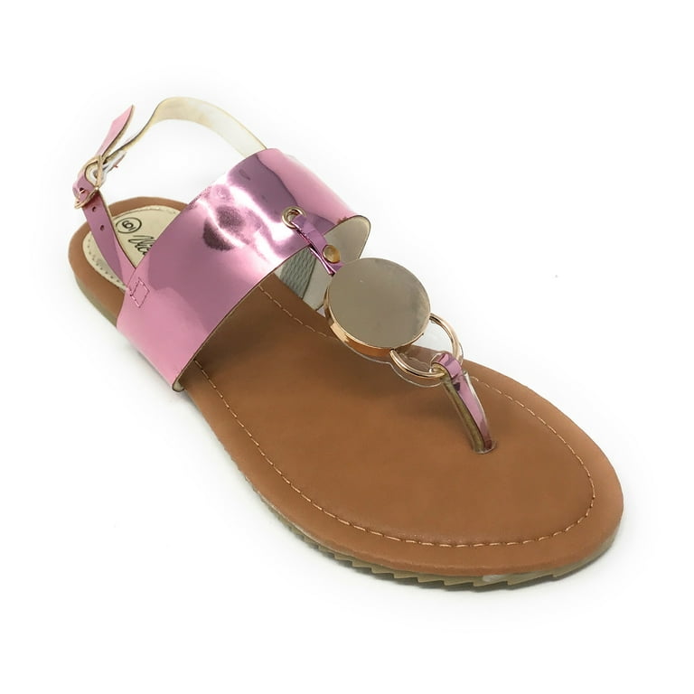 Medallion best sale flip flops