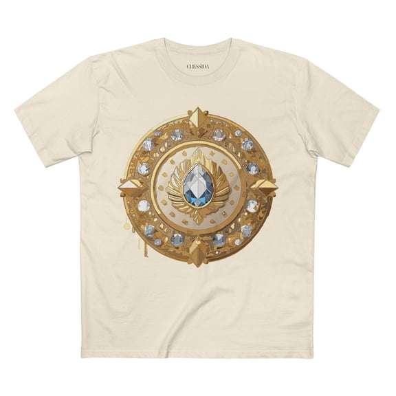 Medallion Shirt, Shirt with Medallion, Tee Shirt with Medal
