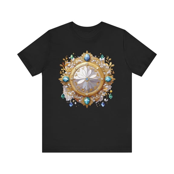 Medallion Shirt, Shirt with Medallion, Tee Shirt with Medal