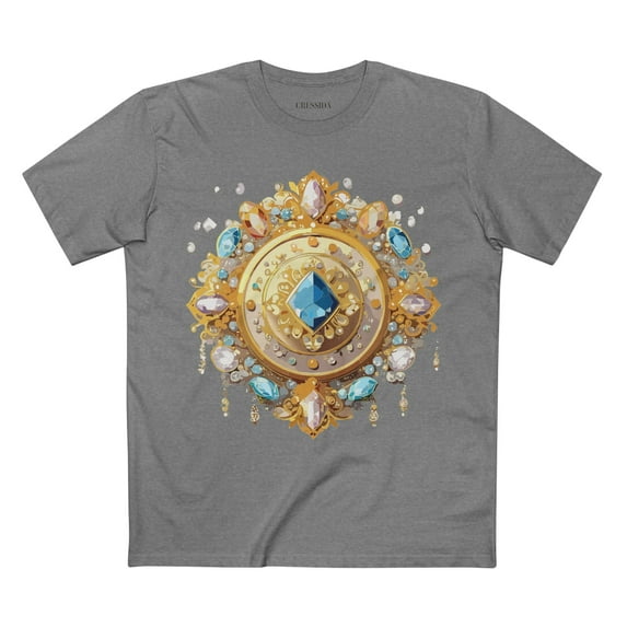 Medallion Shirt, Shirt with Medallion, Tee Shirt with Medal