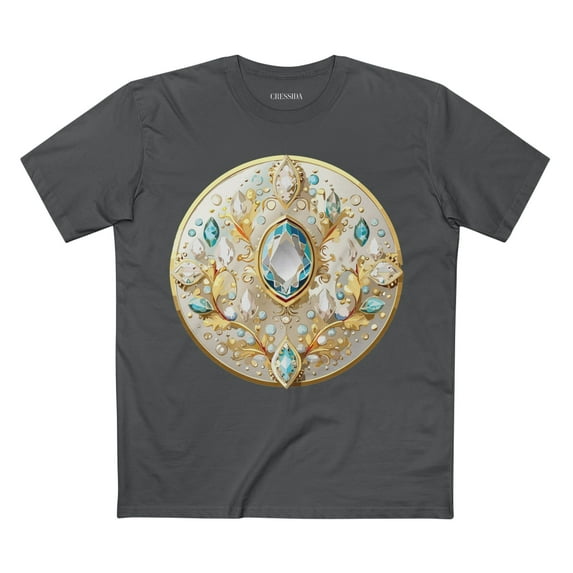 Medallion Shirt, Shirt with Medallion, Tee Shirt with Medal