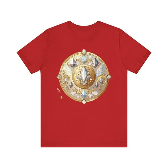 Medallion Shirt, Shirt with Medallion, Tee Shirt with Medal