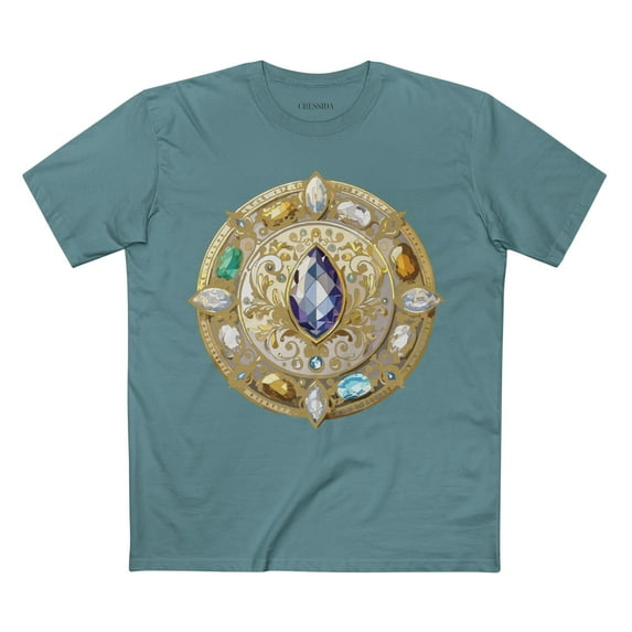 Medallion Shirt, Shirt with Medallion, Tee Shirt with Medal