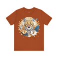thumbnail image 1 of Medallion Graphic Unisex 100 Cotton Vintage Animal Medal Artwork Tee 46, 1 of 15