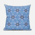 thumbnail image 1 of Medallion Throw Pillow with Removable Cover in Blue Purple Orange 20x20, 1 of 2