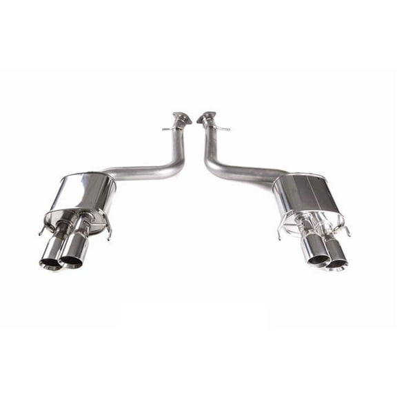 Medallion Touring-S Catback Exhaust System with Dual Muffler, Quad Tip Rear Section for 2015-2016 Lexus RC F