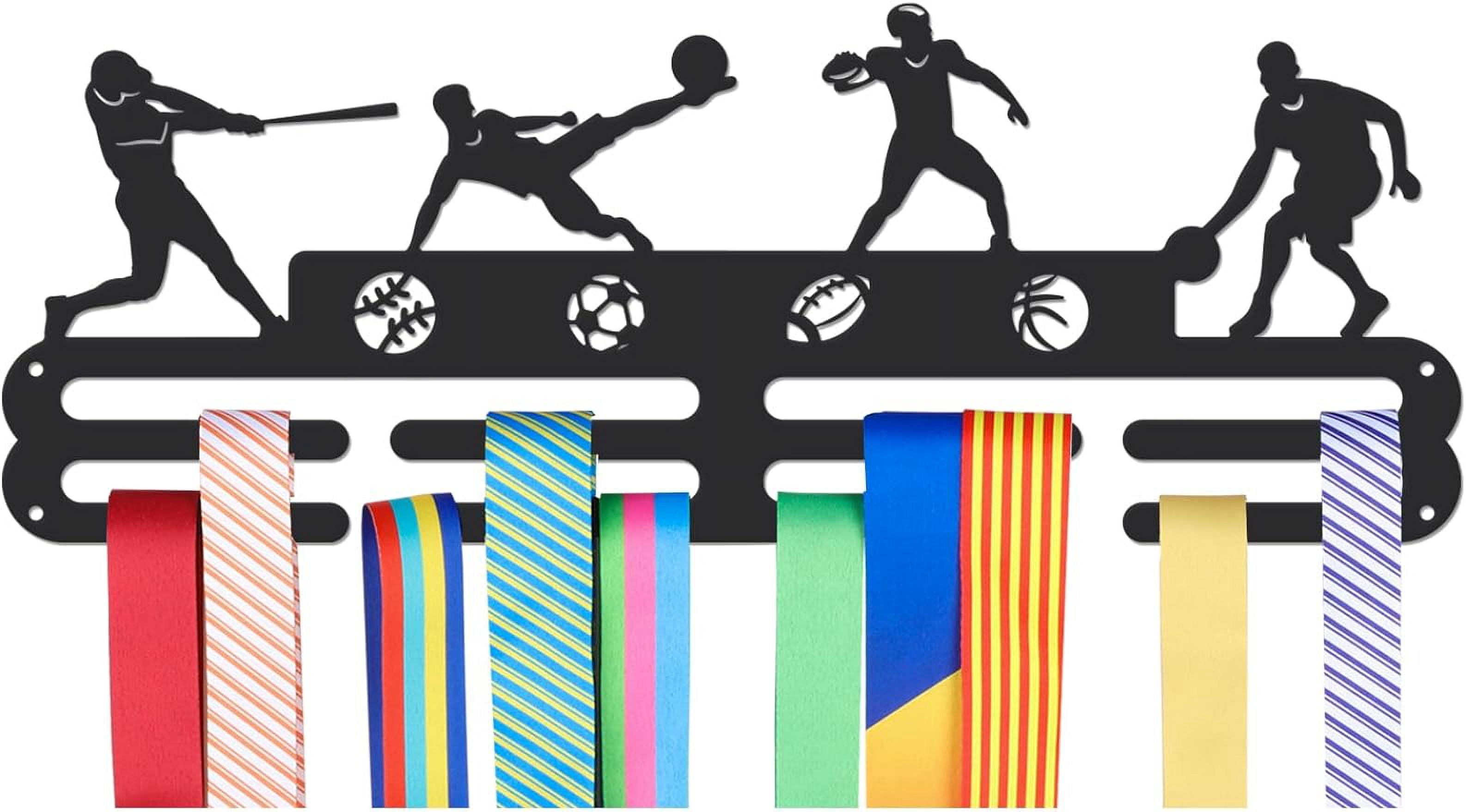 Medals Hanger Display Holder Rack Ball Games Theme Medals Display Wall ...