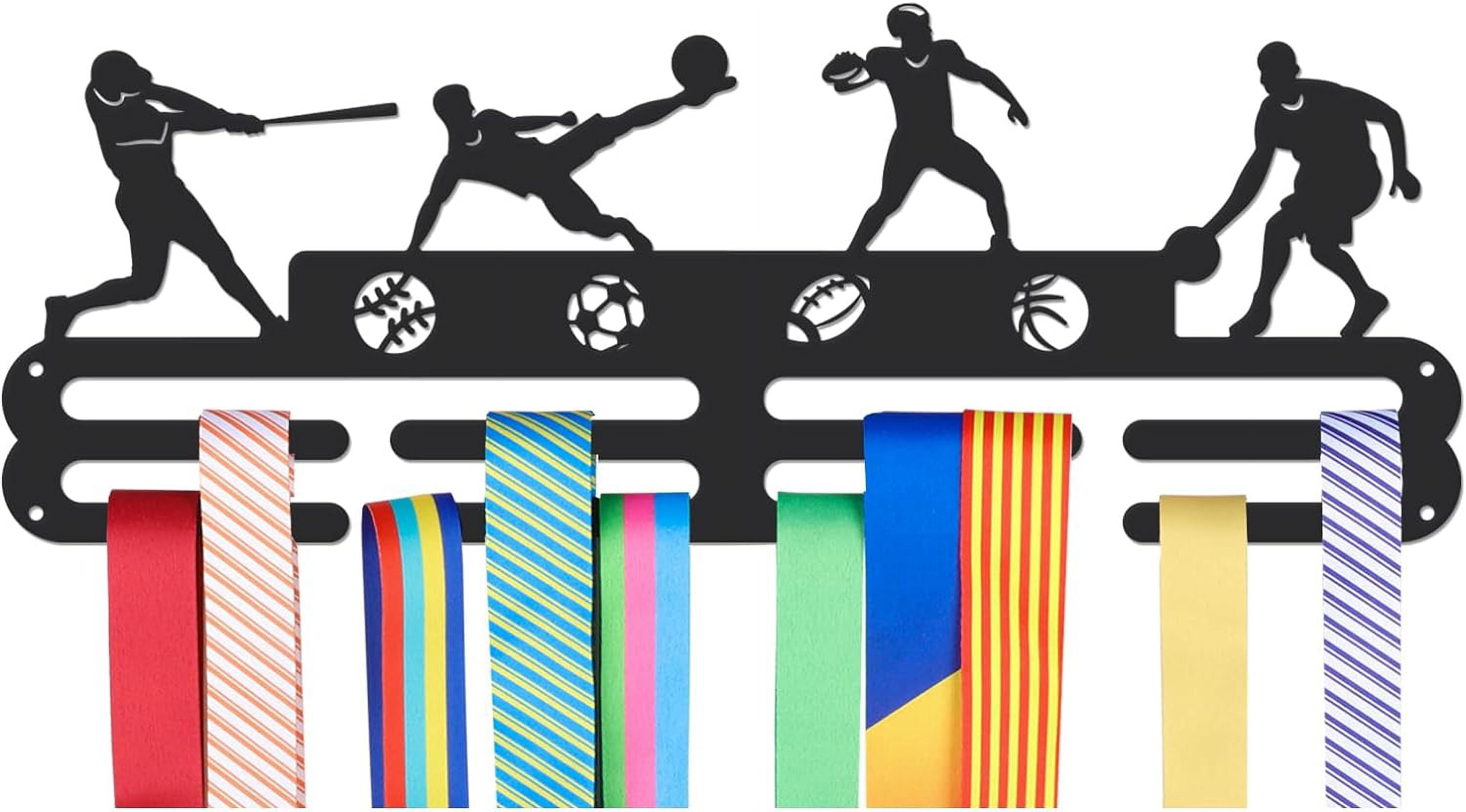 Medals Hanger Display Holder Rack Ball Games Theme Medals Display Wall ...