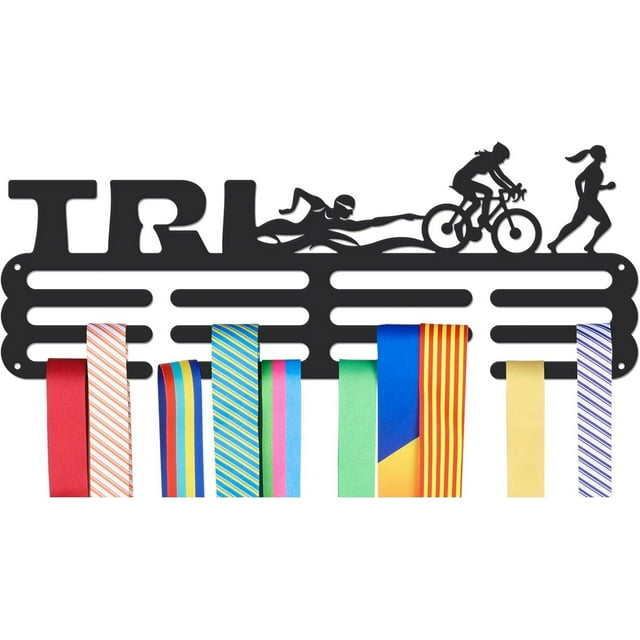 Medals Hanger Display Holder Rack Women's Triathlon Medals Display Wall ...