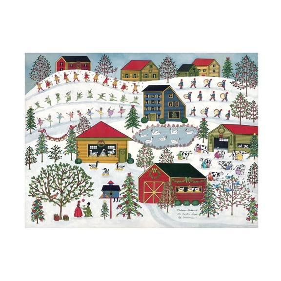 Medana Gabbard '12 Days' Canvas Art