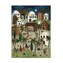 Medana Gabbard 'Nativity' Canvas Art
