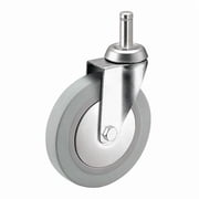 Medcaster Plate Caster,Swivel,2 Wheel Dia. RZ02TPN070SWTP06