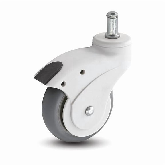 Medcaster Stem Caster,Swivel,3" Wheel Dia. OP03PRN100SWGR01