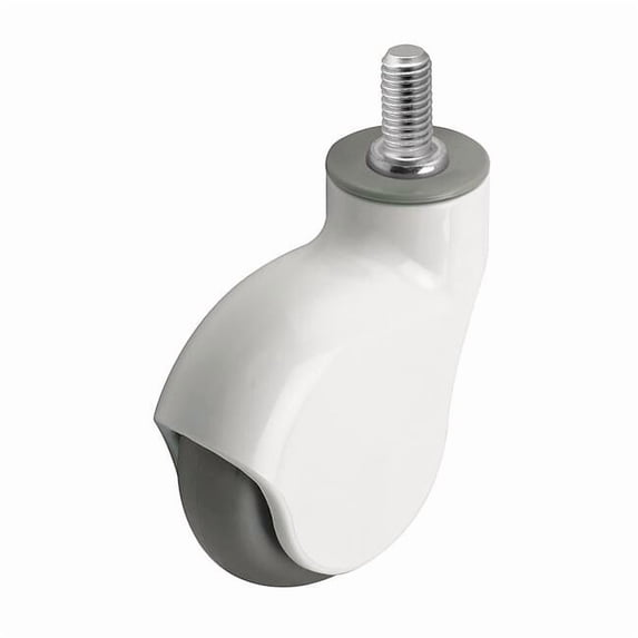 Medcaster Stem Caster,Swivel,3" Wheel Dia. PGE30748WH-MNT33(GG)