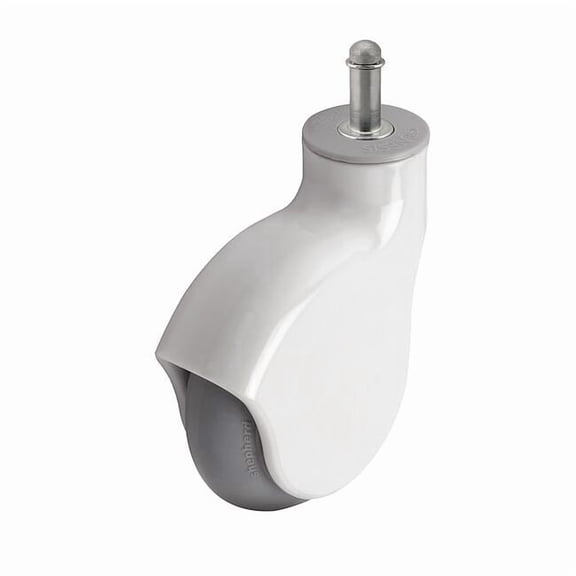 Medcaster Stem Caster,Swivel,4" Wheel Dia. PGE40291WH-MNT63(GG)