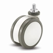 4 X 2-5/8 Non-Marking Polyurethane Swivel Caster, No Brake, Loads Up To 220 lb