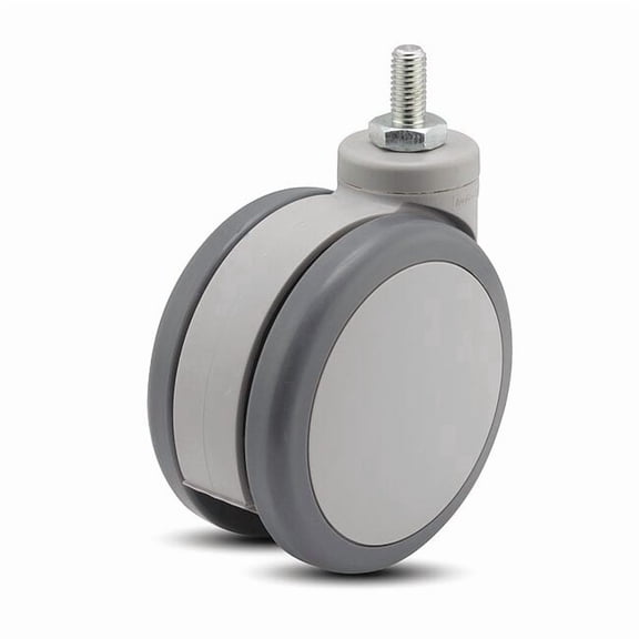 Medcaster Stem Caster,Swivel,5" Wheel Dia. TG05TPP281SWTS07