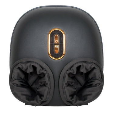 Medcursor Shiatsu Foot Massager Machine with Soothing Heat, Deep Kneading Therapy, Air Compression(Black)