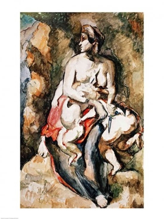 Medea 1880 Canvas Art - Paul Cezanne (24 x 36)