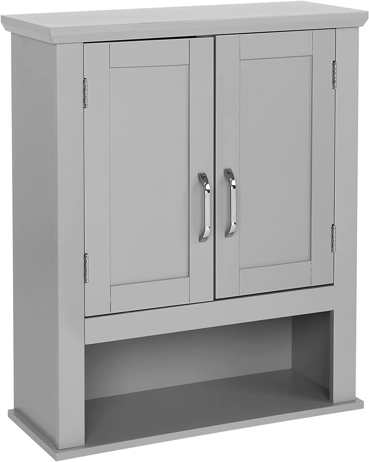 Medecine with 2 Doors Bathrooom Wall Grey Over The