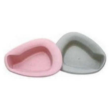 Medegen/King Ostomy Healthcare Stackable Commode Bedpan Dusty Rose, 15" L x 11 -2 /5" W, 1 Count
