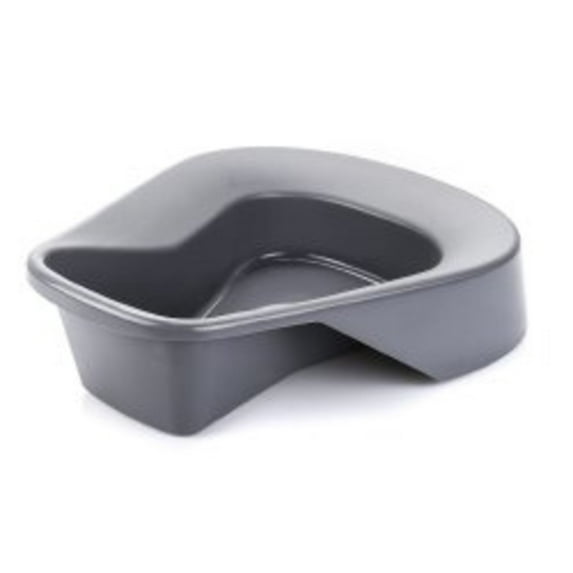 Medegen Medical Products Pontoon Bedpan Gray 2 Quart EA/1