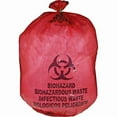 thumbnail image 1 of Medegen MHMS Red Biohazard Infectious Waste Bags - 25 gal - 31" Width x 41" Length x 1.10 mil (28 Micron) Thickness - Red - 50/Box - Office Waste, 1 of 1