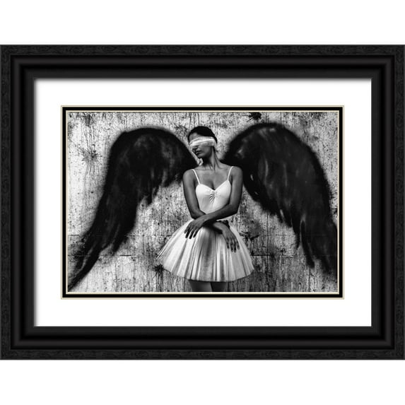 Medeiros, Paulo 18x13 Black Ornate Wood Framed with Double Matting Museum Art Print Titled - N/T