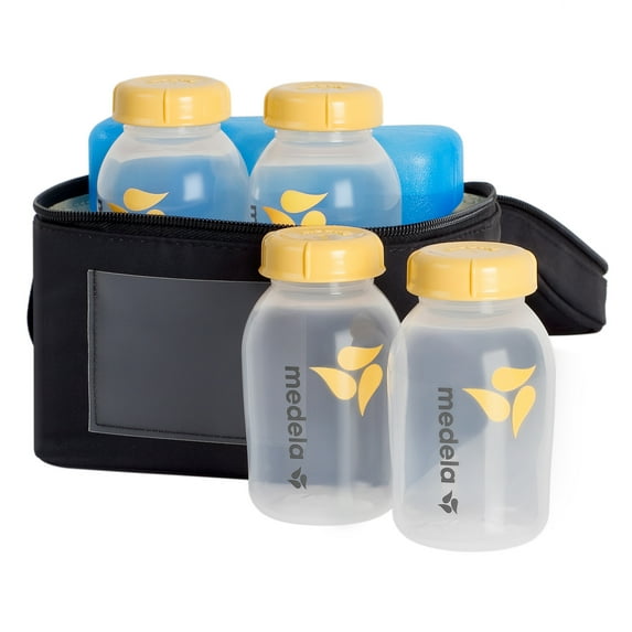 Medela Breast Milk Cooler Bag Set, 10 piece set