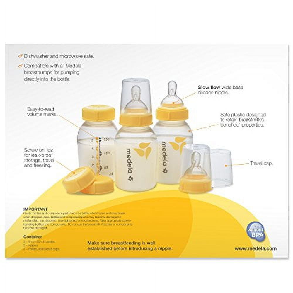 Sterile Medela Breastmilk Feeding and Storage 80ml / 2.7oz Bottle