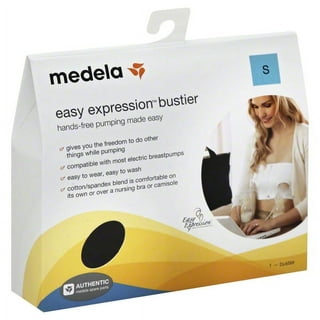 Medela Easy Expression Hands Free Pumping Bustier, Small, Nude